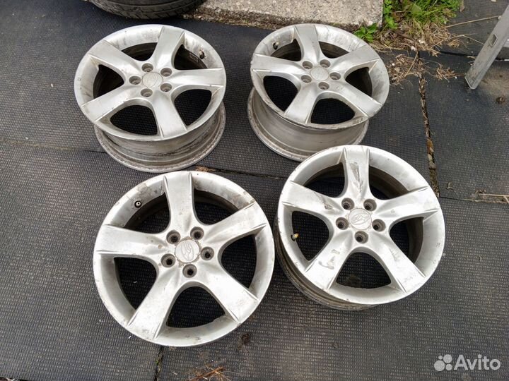 Литые диски r16 на Субару