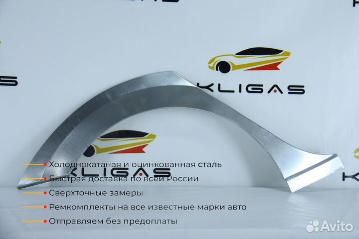 Кузовная арка Volkswagen Polo 5 седан