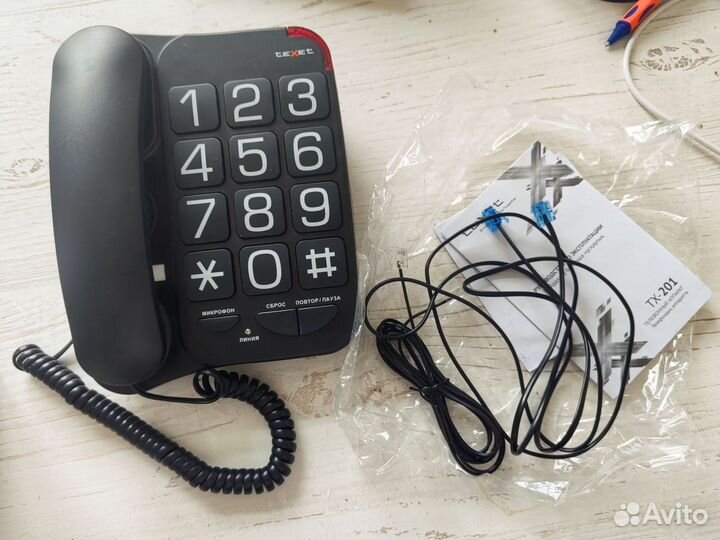 Телефон Texet TX- 201