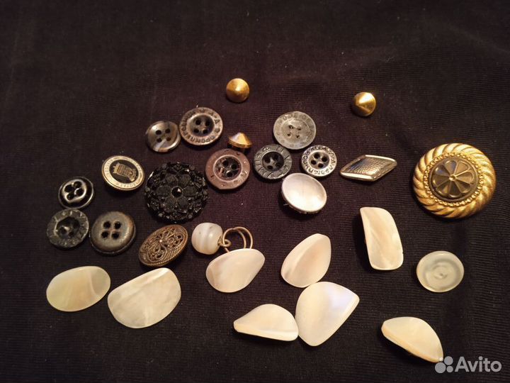 Пуговицы старые