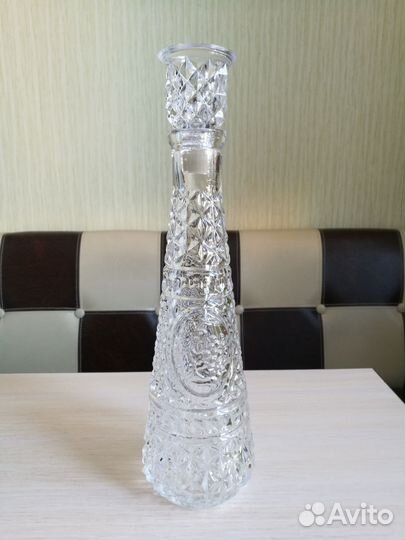 Фужеры Блюдо Графин Ваза Хрусталь