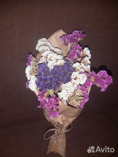 Мини букет из сухоцветов