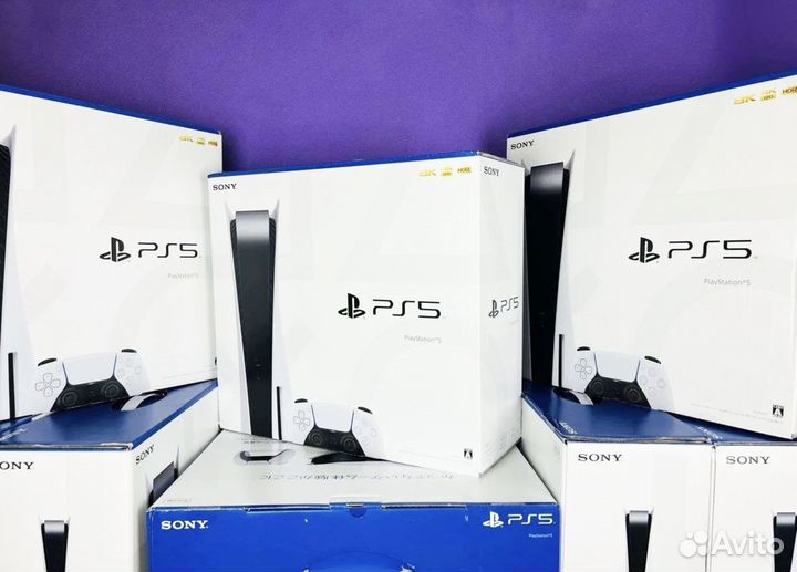 PS5 Новая / Playstation 5 с дисководом 1200А