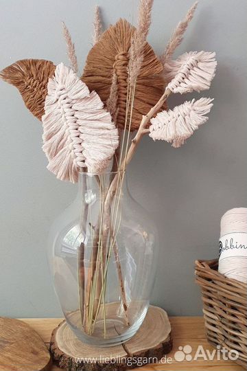 Настенное панно / кашпо/ декор макраме на заказ