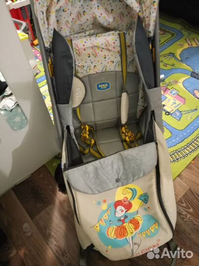 Детские санки коляска