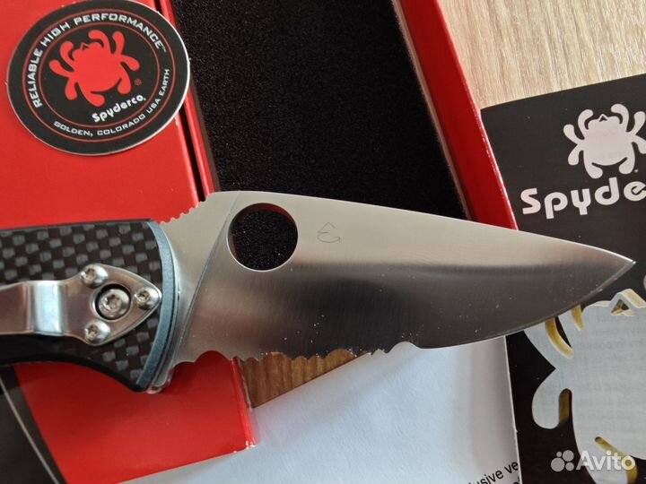 Нож складной spyderco c 122 cfps Tenacious
