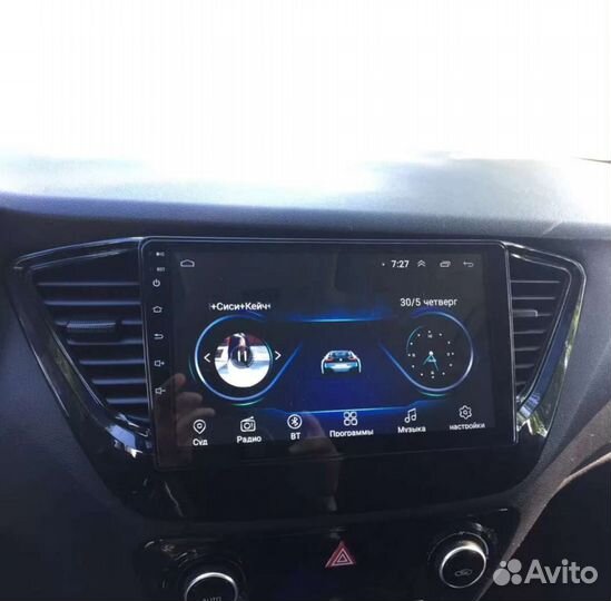 Магнитола Hyundai Solаris 1 и 2