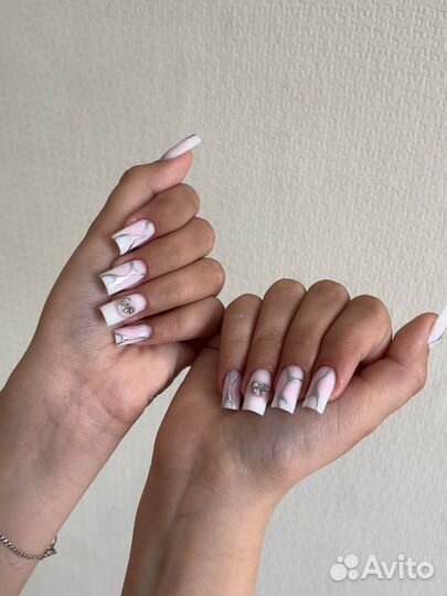Маникюр, наращивание ногтей, покрытие гель-лак