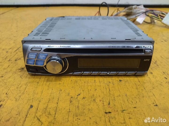 Магнитола Alpine CDE 9843J