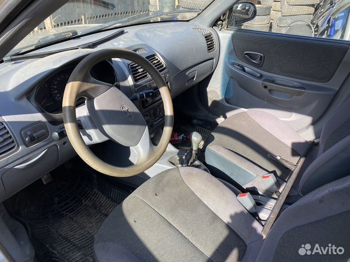 Разбор Хендай Акцент\Huyndai Accent МКПП Двс