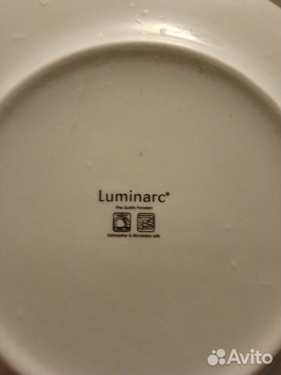 Тарелки люминарк