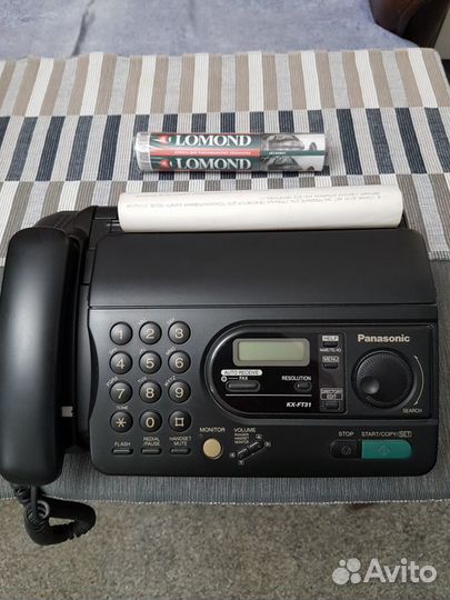 Телефон-факс Panasonic KX-FT31RS. Пр-во Япония