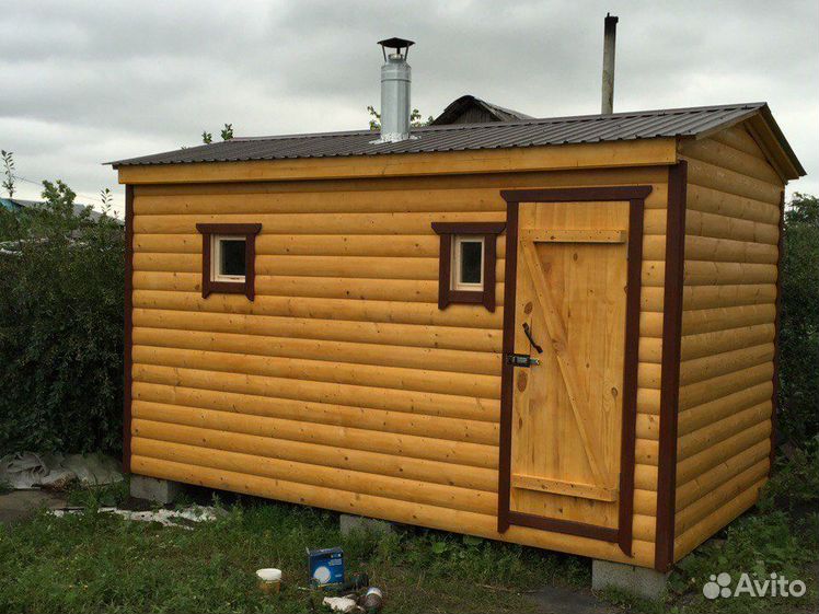 Мобильная баня фото