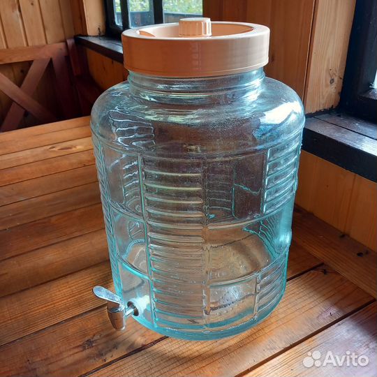 Банка бутыль с гидрозатвором