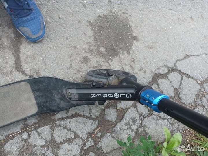 Самокат Globber с большими колесами