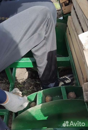 Картофелосажалка двухрядная