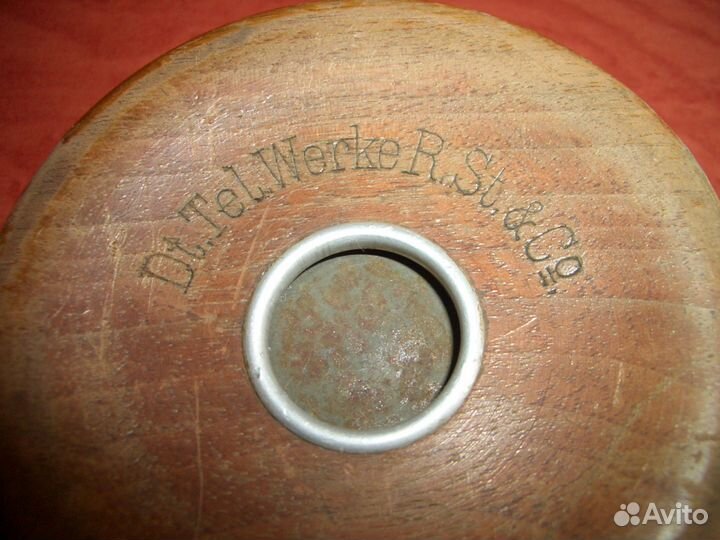 Телефон старинный. Трубка телефонная. Dt.Tel.Werke