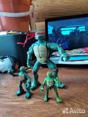 Игрушки черепашки нинзя