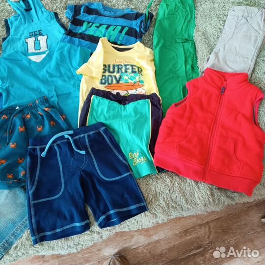 Детские вещи лето пакетом р. 98