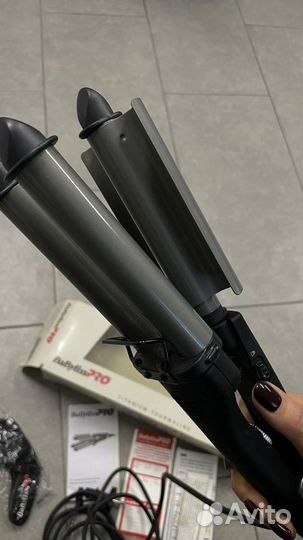 Электрощипцы плойка гофре babyliss pro BAB2269TTE