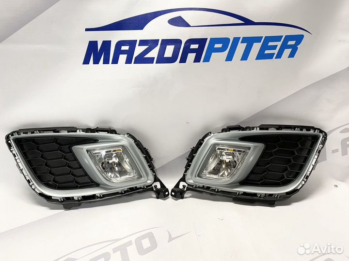 Птф с рамкой Mazda 6 GH sport 2007-2010