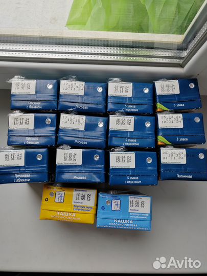 Детские каши молочные