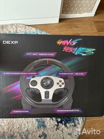 Руль dexp Wheelman Pro GT черный купить в Балашихе с доставкой ...