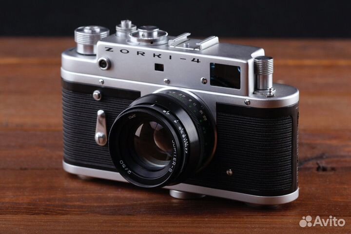 Фотоаппарат Зоркий-4 1973 Рабочий Отличный