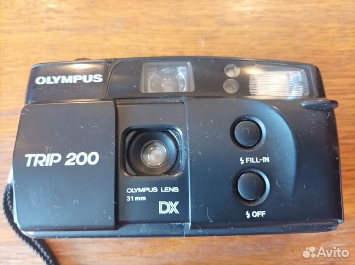 Пленочный фотоаппарат olympus trip 200