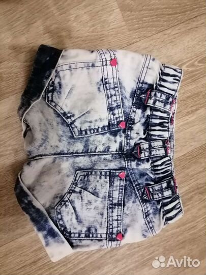 Джинсовая юбка для девочки 92