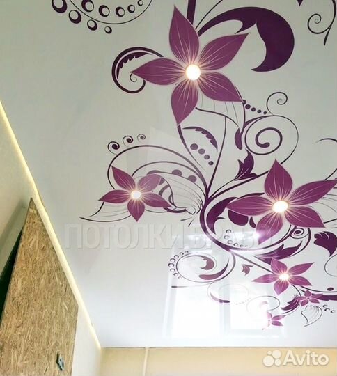 Натяжные потолки