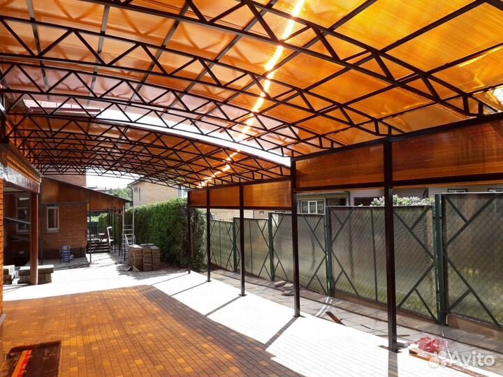 Навесы из поликарбоната