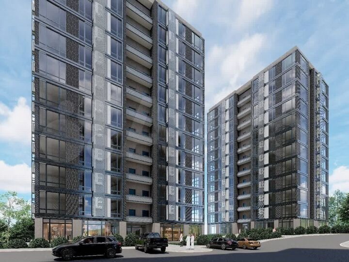 2-к. квартира, 58,4 м², 5/12 эт.