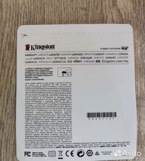 Карта памяти Micro sd 32 gb