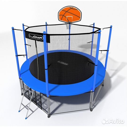Батут I-jump basket 16FT blue