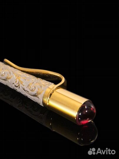 Ручка золотая и флешка 32 гб подарочная набор Офис