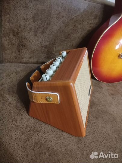 Комбик Ammon + аккумулятор+ микрофон/вход (новый)