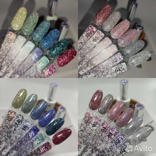 Светоотражающий гель-лак Flash, Burlesque Ognails