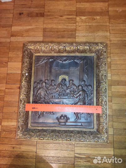 Икона тайная вече гипс
