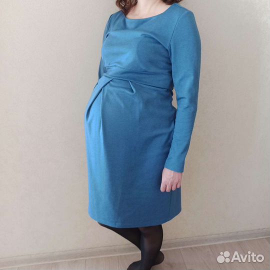 Платье для беременных и кормящих 44 размер