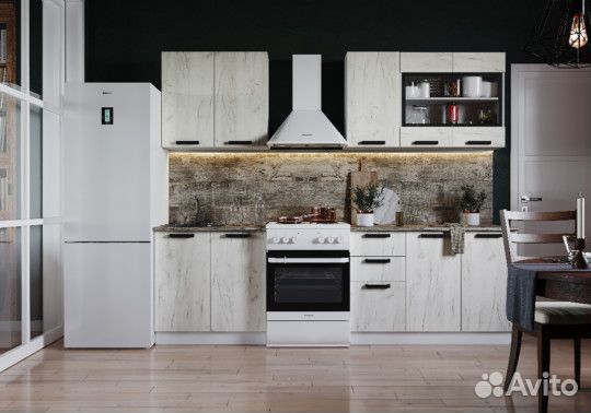 Готовое решение кухня Диор 1,5м/2м
