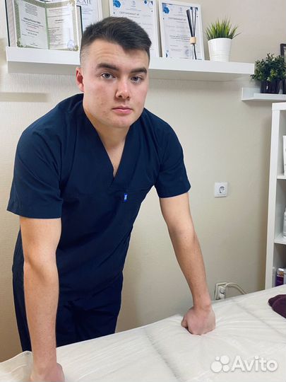 Массаж спины, тела избавление от боли и спазмов