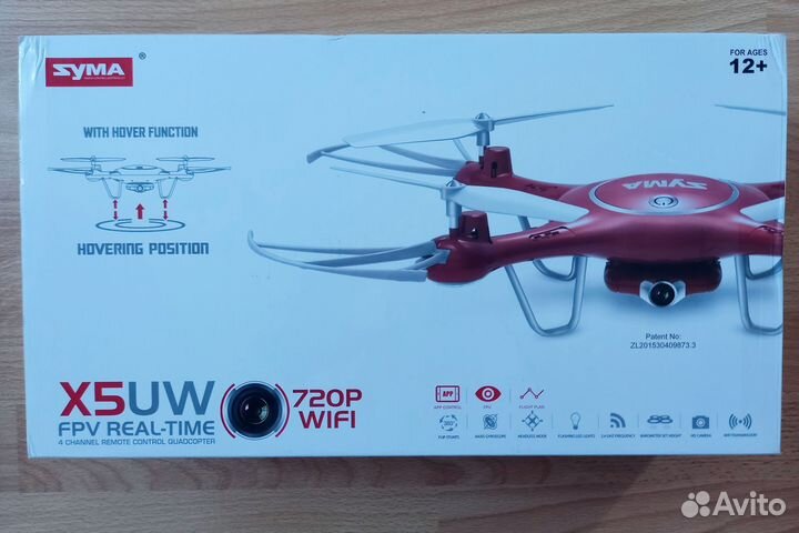 Квадрокоптер Syma X5UW