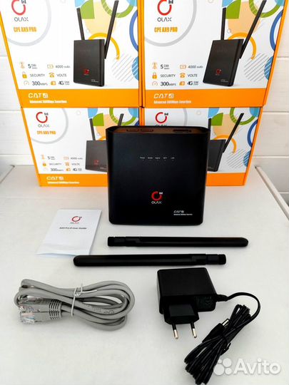 Комплект интернета 15 wifi роутер Olax AX9 PRO