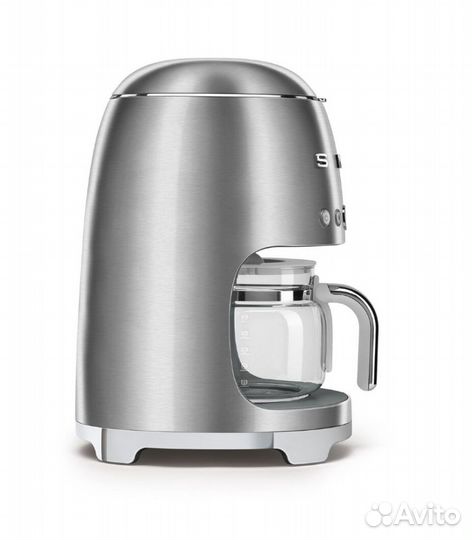 Кофеварка капельная Smeg DCF02sseu, серебристый ма