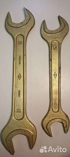 Ключ 50х55 мм хром-ванадий и 41х47мм