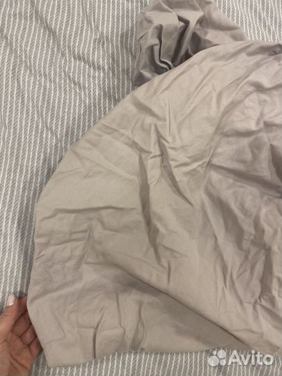 Бортик для кроватки, плед, простынь на резинке