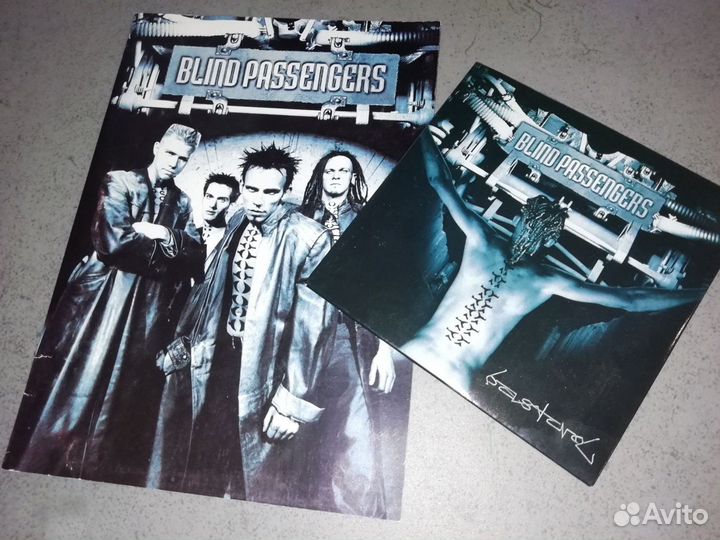 Blind Passengers - Bastard Rare Promo CD АВТОГРАФЫ