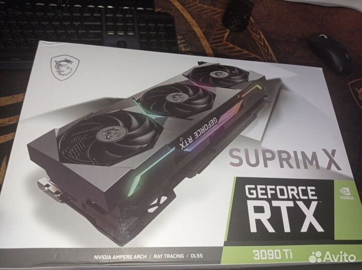 Видеокарта MSI GeForce RTX 3090 Ti suprim X