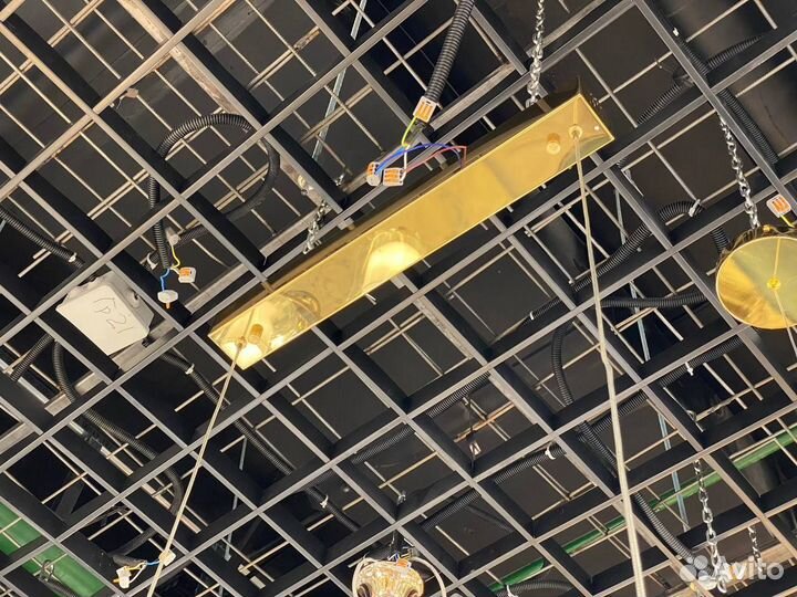 Люстра из горного хрусталя